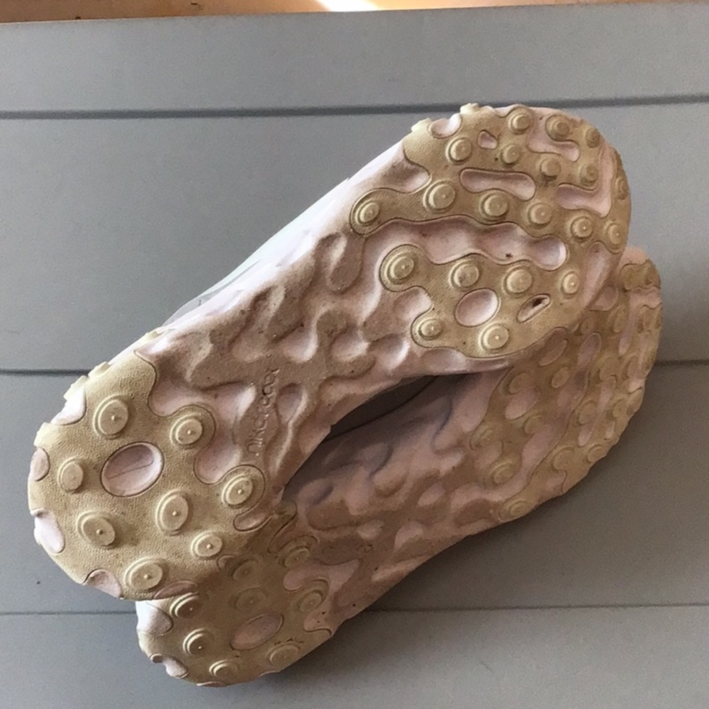 Nike React Element Light Gray Sage Green Sneakers - image 5